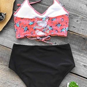 Cupshe Swim - Halter top & high waisted bottoms swimsuit Cupshe Swim - Halter top & high waisted bottoms swimsuit